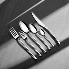 Elegance Sade 12 Kişilik 72 Parça Kutulu Çatal Kaşık Bıçak Takımı