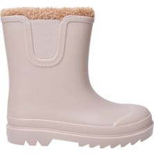 Igor W10290 Tokio Borreguito Yünlü Çocuk Bot Düz Topuklu Bağcıksız Yün Astar Özellikli