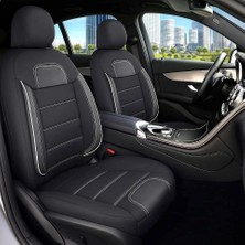 Renault Clio Serisi 1995-2025 Uyumlu Özel Tasarım Oto Koltuk Kılıfı Seti Basic B