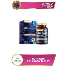 Nutraxin Hidrolize Kolajen 1050 Mg 30 Tablet Tip1 Tip3 Resveratrol Bromelain Biotin Hyalüronik asit Çinko