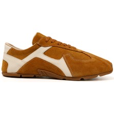 Kadın Sneaker ( Günlük) RC-25Y-187-MIU1005 John May Taba Süet-Bej Cilt