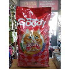 Goody Yetişkin Kedi Kuru Mama Etli 15 kg +24 ADET 100 GRAM LEÖPÖLD KUZU ETLİ KEDİ YAŞ MAMA