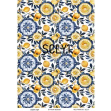 Sicilian Serisi Scly1 Pirinç Dekopaj 30*42 cm