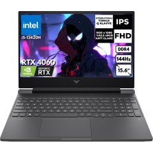 Hp Victus 15-FA2704NT I5-13420H 64 GB 2 Tbssd 6gb RTX3050 15.6" 144Hz Fhd Freedos Gaming Laptop B7TG9EAAT14