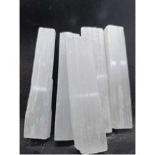 Selenit Çubuk 1 Adet Doğaltaş Kütle  80-90GR