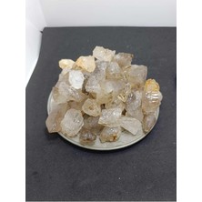 Kristal Kuvars Doğaltaş 2 Adet Ham Parça