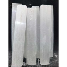 Selenit Çubuk 1 Adet Doğaltaş Kütle  60-70GR