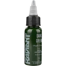Dark Green - Radiant Tattoo Dövme Boyası  - 1oz/30ml