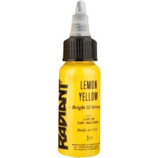 Lemon Yellow - Radiant Tattoo Dövme Boyası  - 1OZ/30ML