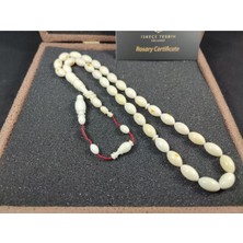 Başka Yerde Yok!!! Bedri Ala Usta Eseri Vıp Kutulu 19.80 Gr. Eski Mahjong Oyun Taşı Sertifikalı 8381