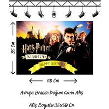 Harry Potter Temalı Doğum Günü Afişi