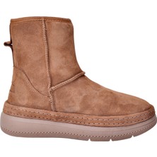 Albini Kadın Nubuk Deri Fermuarlı Bot 26105251K