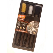 Profesyonel Detay Fırça Seti 3 Lü Kutulu