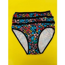 Tutku Kadın Angel Bikini Külot 6'lı Paket-Siyah