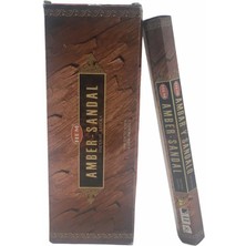 Hem Amber Sandal Aromalı Çubuk Tütsü