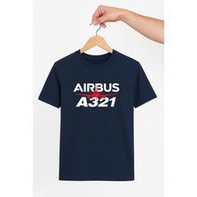 Vecihi Geliyor Airbus A321 Unisex Tshirt Pilot - Havacı - Uçak Tutkunu Hediye