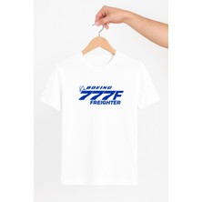 Vecihi Geliyor Boeing 777F Unisex Tshirt Pilot - Havacı - Uçak Tutkunu Hediye
