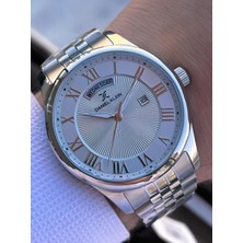 Daniel Klein Roma Rakamlı Takvimli Kadran 2 Yıl Garantili 3 Atm Erkek Kol Saati FG.10713.1