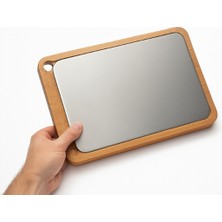 Ahşap Paslanmaz Çelik Kesim ve Sunum Tahtası