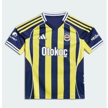 Fenerbahçe Orijinal Lisanslı Fenerbahçe 2025/26 Çubuklu Jr Forma