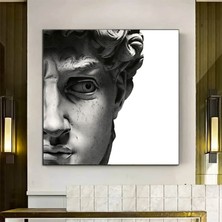Apollon Dekor Posteri; Iskandinav Siyah Beyaz Duvar Resmi; Modern Retro; Antik Roma Sütunu Figür Pos