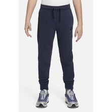 Nike Sportswear Tech Fleece Older Kids' (Boys') Trousers Erkek Çocuk Eşofman Altı Lacivert