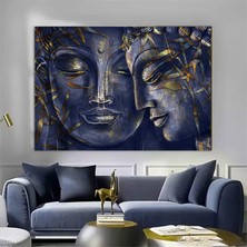 Buda Kanvası, Asya Duvar Sanatı, Buda Duvar Tablosu, Meditasyon Kanvası, Buda Posteri, Budist Baskı