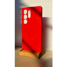 World of Accs Samsung S25 Ultra Uyumlu Magsafe Destekli Premium Haki & Kırmızı & Lacivert & Gri Kılıf–ultra Ince & Dayanıklı