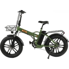 Alba Fold F Premium 48V 10,4AH Orman Yeşili Zırhlı Lastik