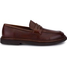 Alexander Hotto Kadın Hakiki Deri Kahverengi Klasik Ayakkabı 1045 68639G Bn Ayk SK25-26 Castagna