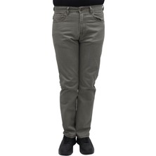 Hacker Fistan Store Erkek Yeşil Normal Bel Normal Kesim Boru Paça Büyük Beden Jean Pantolon