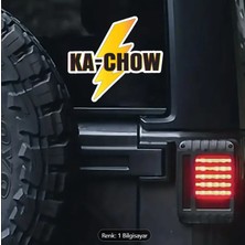 Ka-Chow Yıldırım Sticker (1 Adet)
