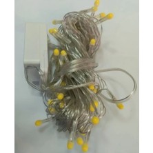 10M 100 LED Damla Uçlu LED Işık Gün Işığı Şeffaf Kablo