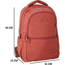 Seçtim Aldım Sırt Çantası 2325, Üç Bölmeli, Turuncu