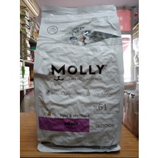 Molly Kısırlaştırılmış Hypoallergenıc Kedi Kuru Mama Tavuklu 2 kg+3 adet whiskas tavuklu yaş mama 85 gram