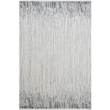 Ahlat Siyah Halı Yumuşak Dokulu Akrilik Halı Salon Oturma Odası Yatak Odası Halısı 7054