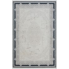 Ahlat Mavi Halı Yumuşak Dokulu Akrilik Halı Salon Oturma Odası Yatak Odası Halısı 7051