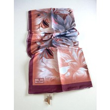 Shawl Secret Bergüzar Kokulu Tivil Soft Şal 50008 Bordo Karışık Desen