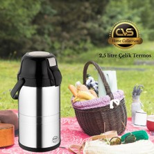CVS Dn 3526 2,5 Litre Çelik Termos