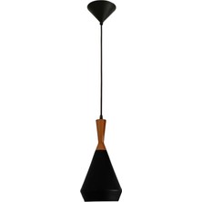 Belda Siyah Sarkıt Avize