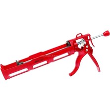 Dönerli Silikon Tabancası, Metal, Arka Mil Döküm, Mastik Sıkma Tabancası, Dayanıklı, Yapı Malzemeleri Için Uygun, Ergonomik, Tüm Silikon ve Mastik Modellerine Uyumlu, Premium Kalite