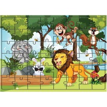 Hayvanlar ve Duygular Yapbozu (48'li)