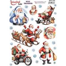 Istanbul Hobi Yılbaşı Temalı Sulu Transfer STY375 (25X35)