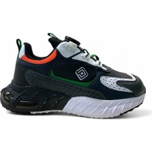 Pepino FK25-2024 Filet Ortopedi Spor Ayakkabı Siyah Füme Lacivert
