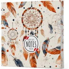 Tüy 5 - Çizgisiz Yan Boyamalı Defter