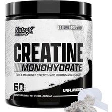 Nutrex Research Creatine Monohydrate Powder Unflavored  5g Micronized Creatine 300GR  60 Servings.abd Menşei