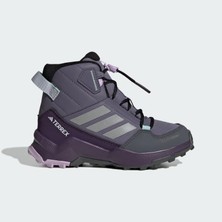 adidas Çocuk  Mor  Bot TERREX AX4R CW+ MID K JS2924