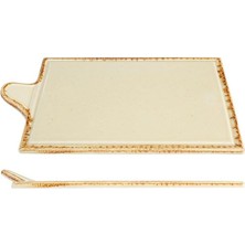 Porland Peynir Tabağı, Porselen 29 cm Tekli