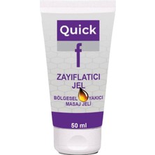 Buğz Quick Gel Zayıflamaca Incelmece Bölgesel Masaj ve Bakım Jeli 50 ml x 1 Adet