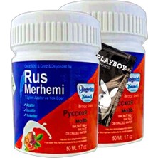 Buğz Rus Merhemi Glegnid Blue Rus Merhemi 22-2:0311 2 Tane 50 ml Tüy Kremi+ Yanında Jel - 000031KI
